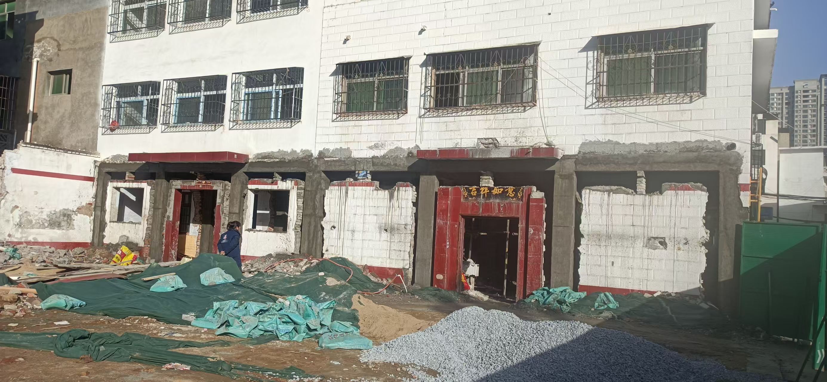 榆林市夹山改梁危房加固 - 方案